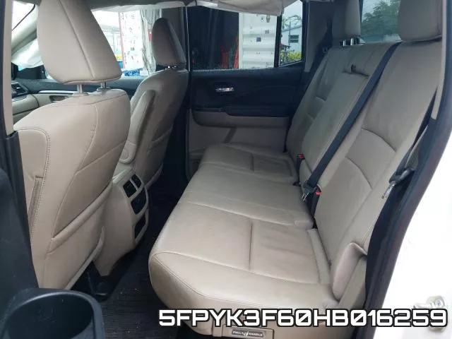 5FPYK3F60HB016259 фото 7