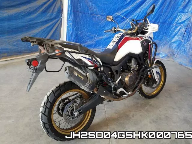 JH2SD04G5HK000765 фото 4