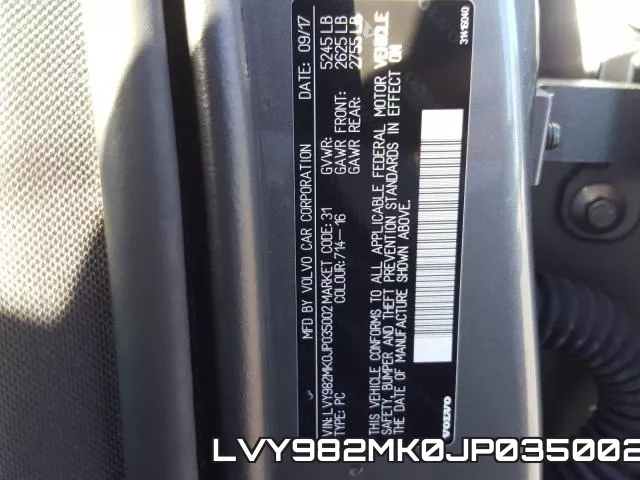 LVY982MK0JP035002 фото 2