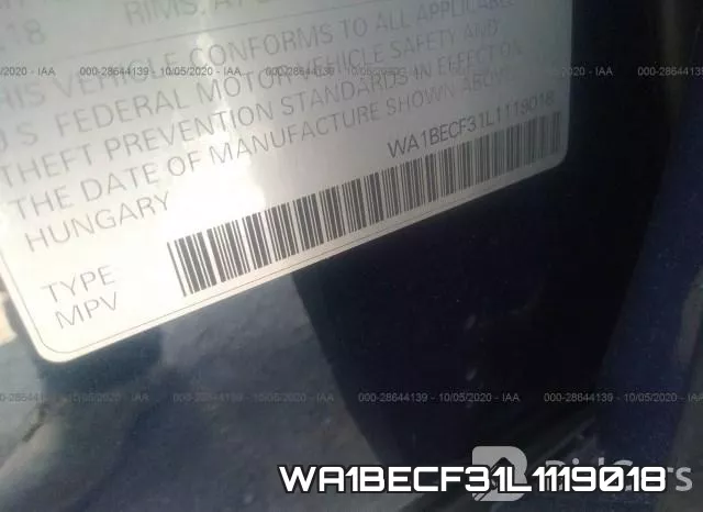 WA1BECF31L1119018 фото 10