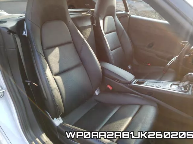 WP0AA2A81JK260205 фото 7