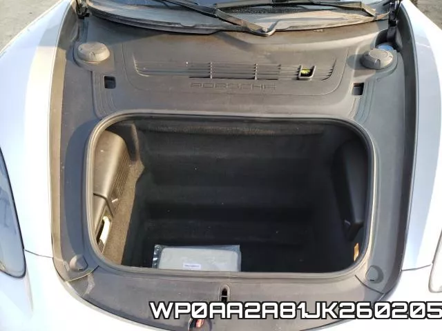 WP0AA2A81JK260205 фото 8