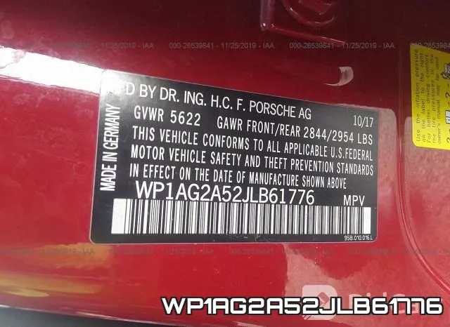 WP1AG2A52JLB61776 фото 10