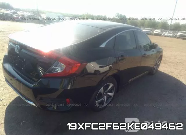 19XFC2F62KE049462 фото 5