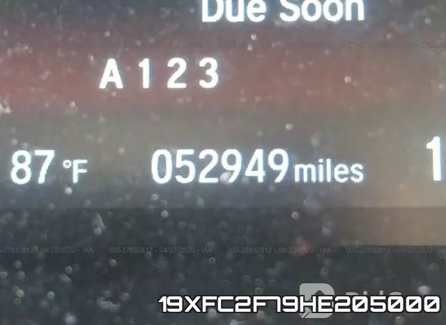 19XFC2F79HE205000 фото 7
