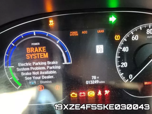 19XZE4F55KE030043 фото 9