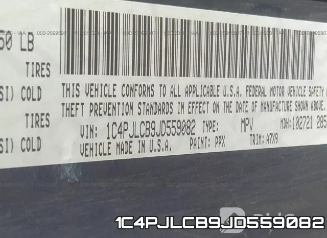 1C4PJLCB9JD559082 фото 10