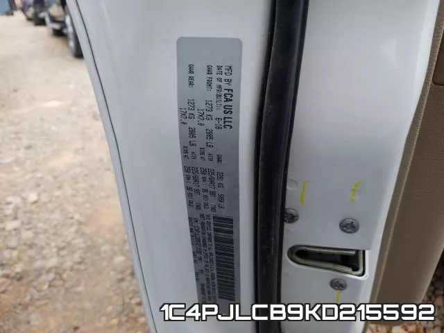 1C4PJLCB9KD215592 фото 2