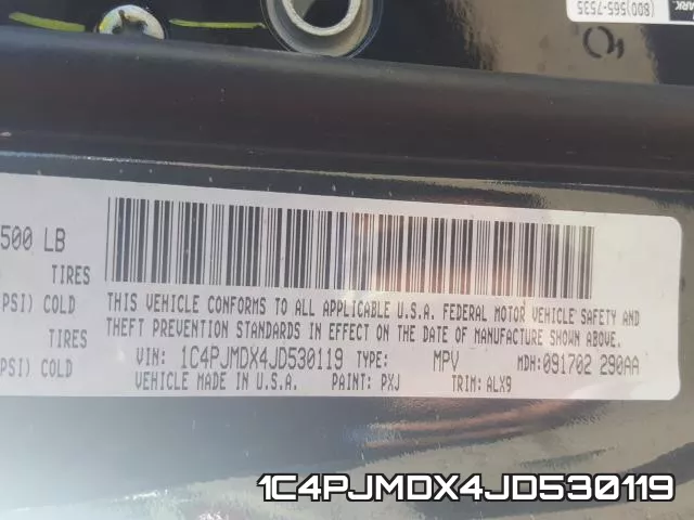 1C4PJMDX4JD530119 фото 2