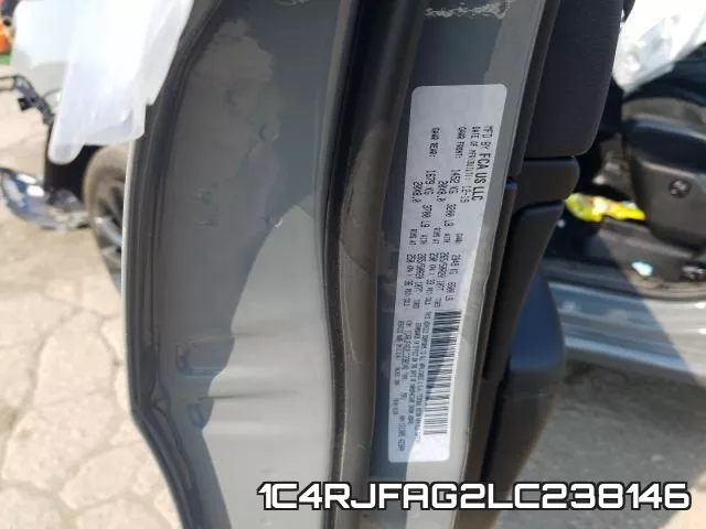 1C4RJFAG2LC238146 фото 2