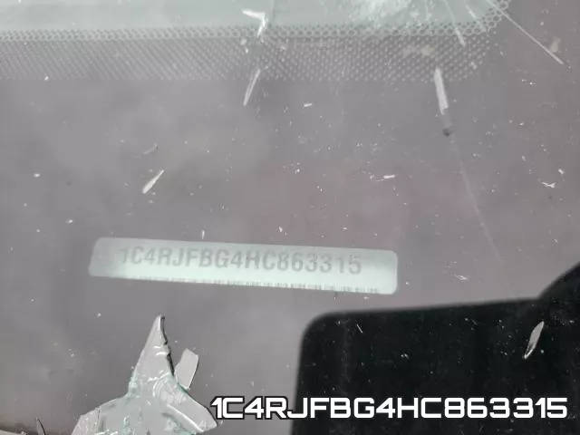 1C4RJFBG4HC863315 фото 2