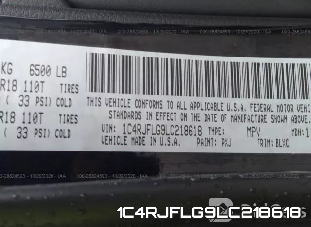 1C4RJFLG9LC218618 фото 10