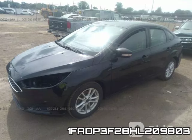 1FADP3F28HL209803 фото 3