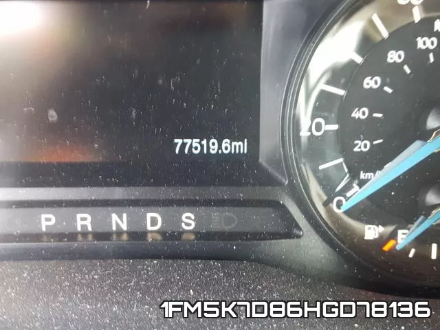 1FM5K7D86HGD78136 фото 8