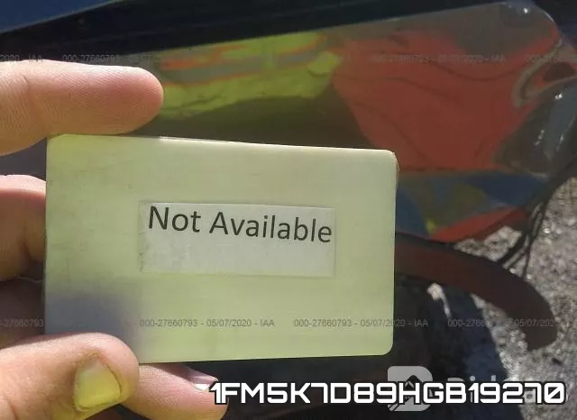 1FM5K7D89HGB19270 фото 8