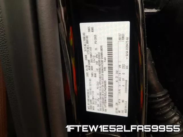 1FTEW1E52LFA59955 фото 2