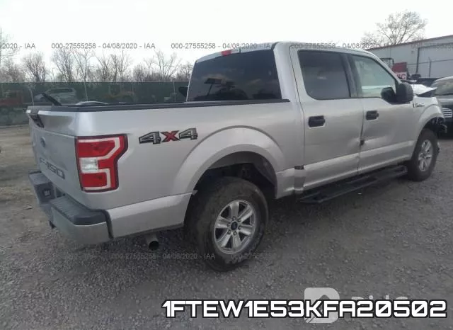 1FTEW1E53KFA20502 фото 5
