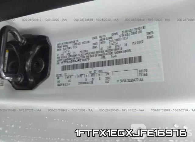 1FTFX1EGXJFE16976 фото 10
