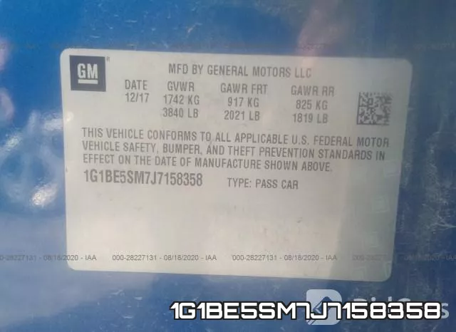 1G1BE5SM7J7158358 фото 10