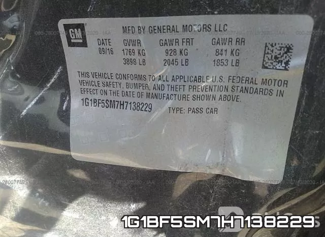 1G1BF5SM7H7138229 фото 10