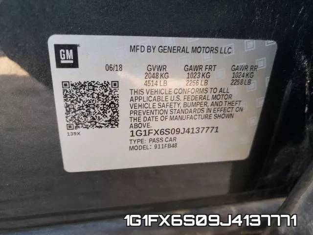 1G1FX6S09J4137771 фото 2