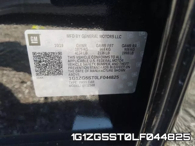 1G1ZG5ST0LF044825 фото 2
