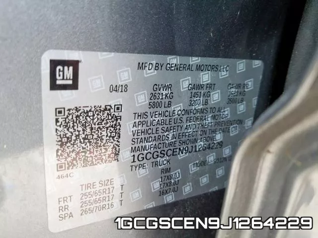 1GCGSCEN9J1264229 фото 2