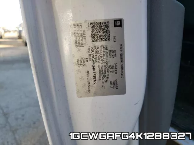 1GCWGAFG4K1288327 фото 2