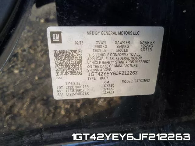 1GT42YEY6JF212263 фото 2
