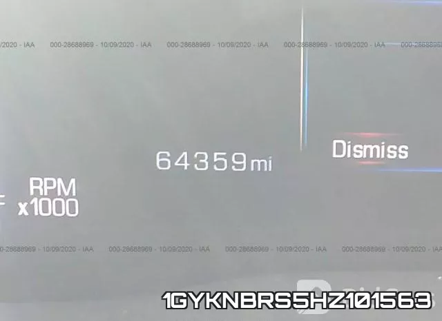 1GYKNBRS5HZ101563 фото 8