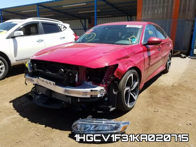 1HGCV1F31KA020715 фото 3