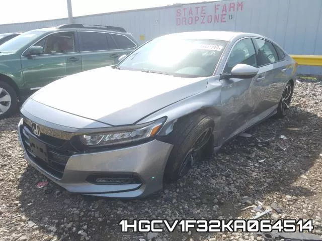 1HGCV1F32KA064514 фото 3