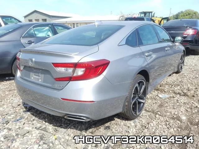1HGCV1F32KA064514 фото 5