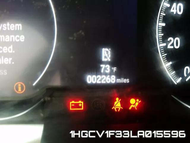 1HGCV1F33LA015596 фото 9