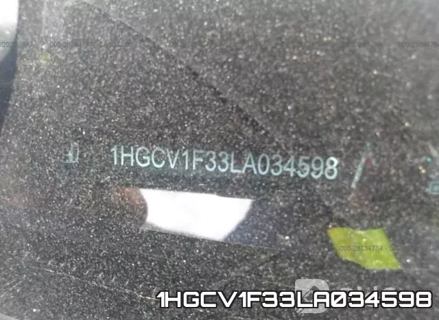 1HGCV1F33LA034598 фото 10