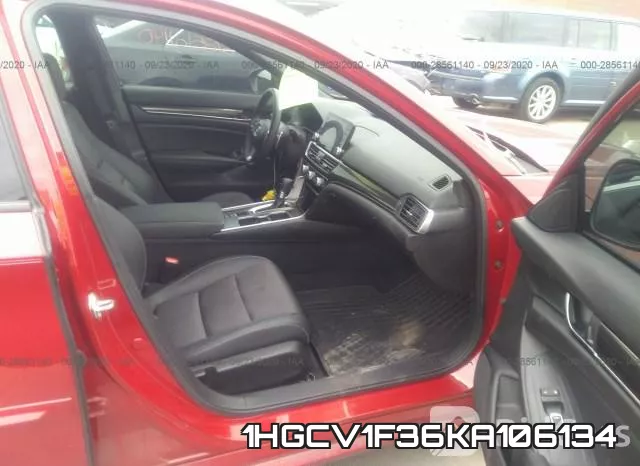 1HGCV1F36KA106134 фото 6