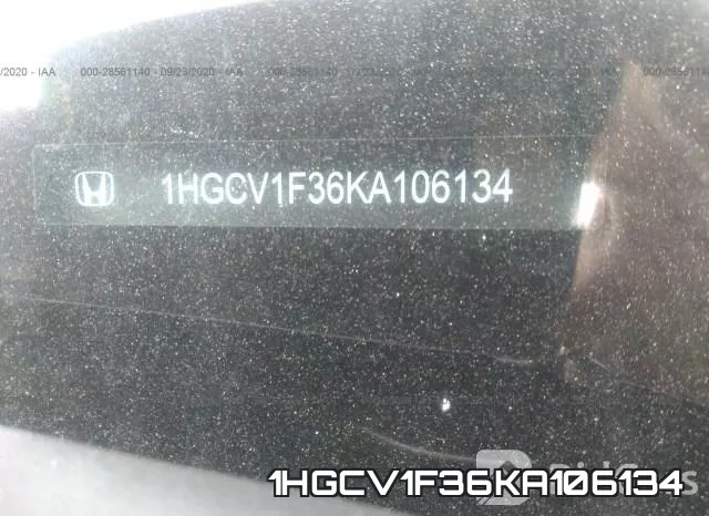 1HGCV1F36KA106134 фото 10