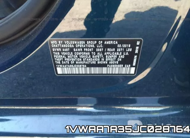1VWAA7A35JC028764 фото 10