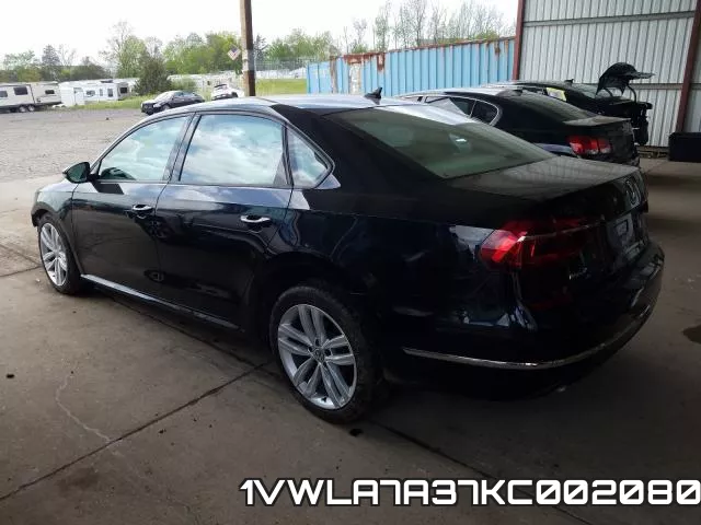 1VWLA7A37KC002080 фото 4