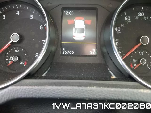 1VWLA7A37KC002080 фото 9