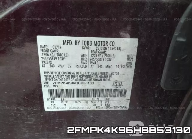 2FMPK4K96HBB53130 фото 10