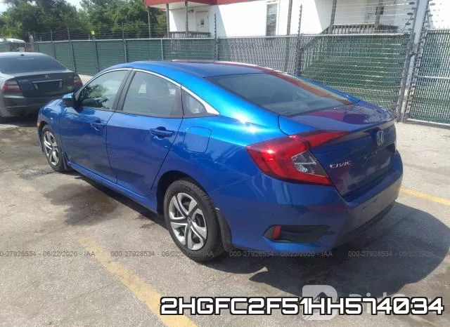 2HGFC2F51HH574034 фото 4