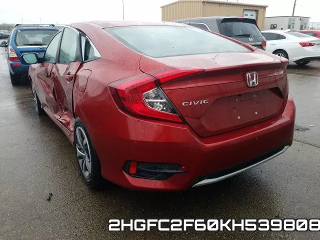 2HGFC2F60KH539808 фото 4