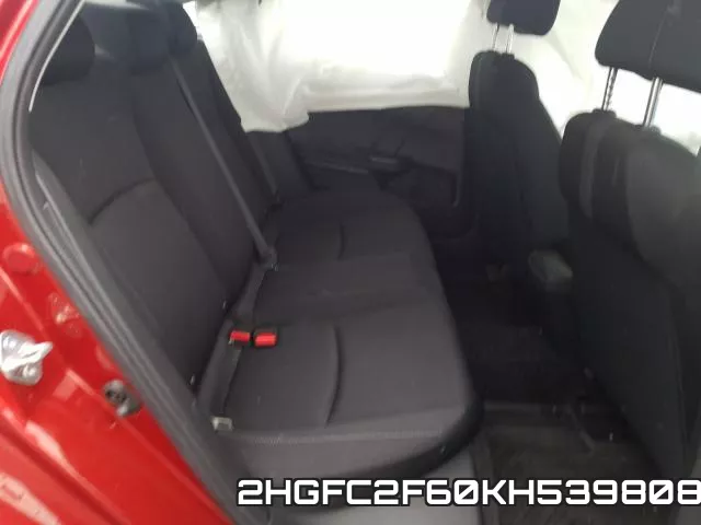 2HGFC2F60KH539808 фото 7