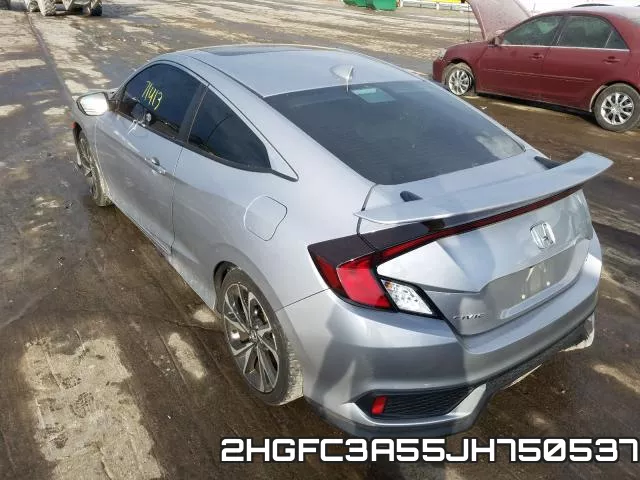 2HGFC3A55JH750537 фото 4