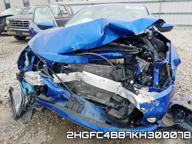 2HGFC4B87KH300078 фото 10