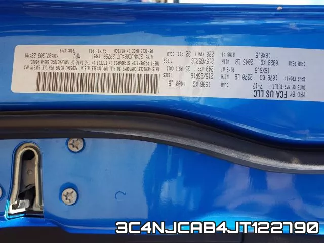 3C4NJCAB4JT122790 фото 2