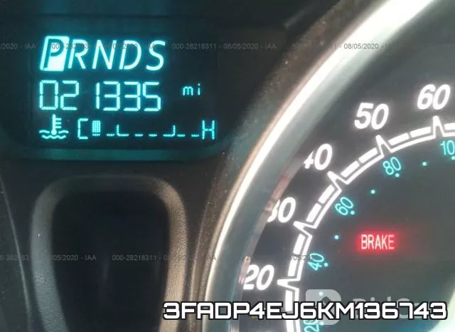 3FADP4EJ6KM136743 фото 8