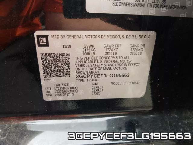 3GCPYCEF3LG195663 фото 2