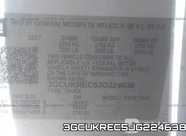 3GCUKREC5JG224638 фото 9